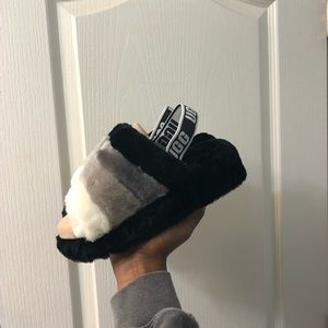 Fur UGG Slides Size 7